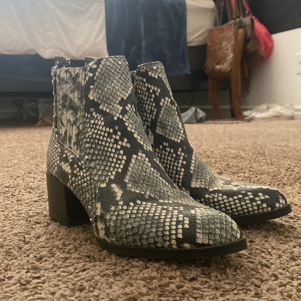 Snakeskin Boots